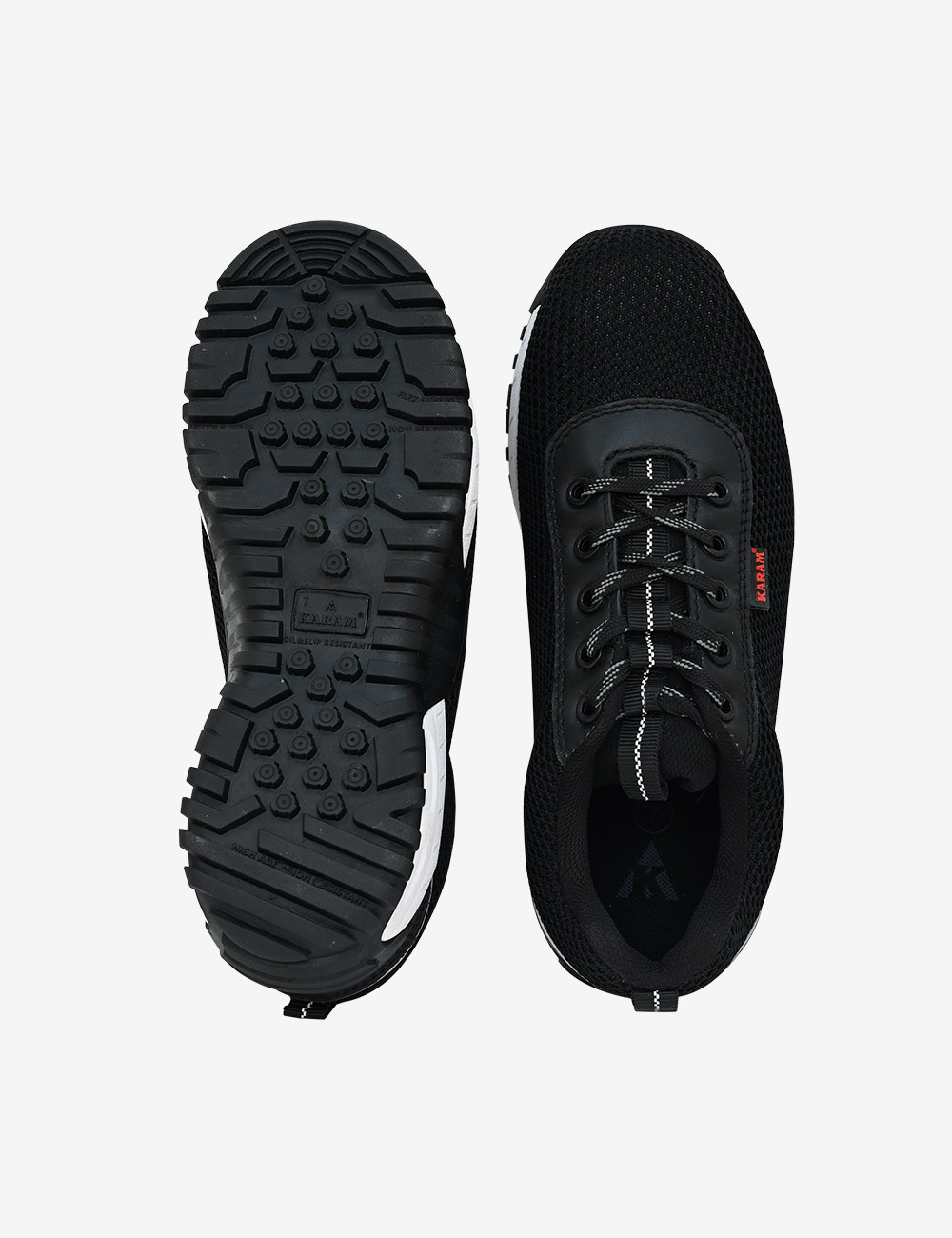 FALKON Safety Shoes Black, FS258BL(FWDAMZ)