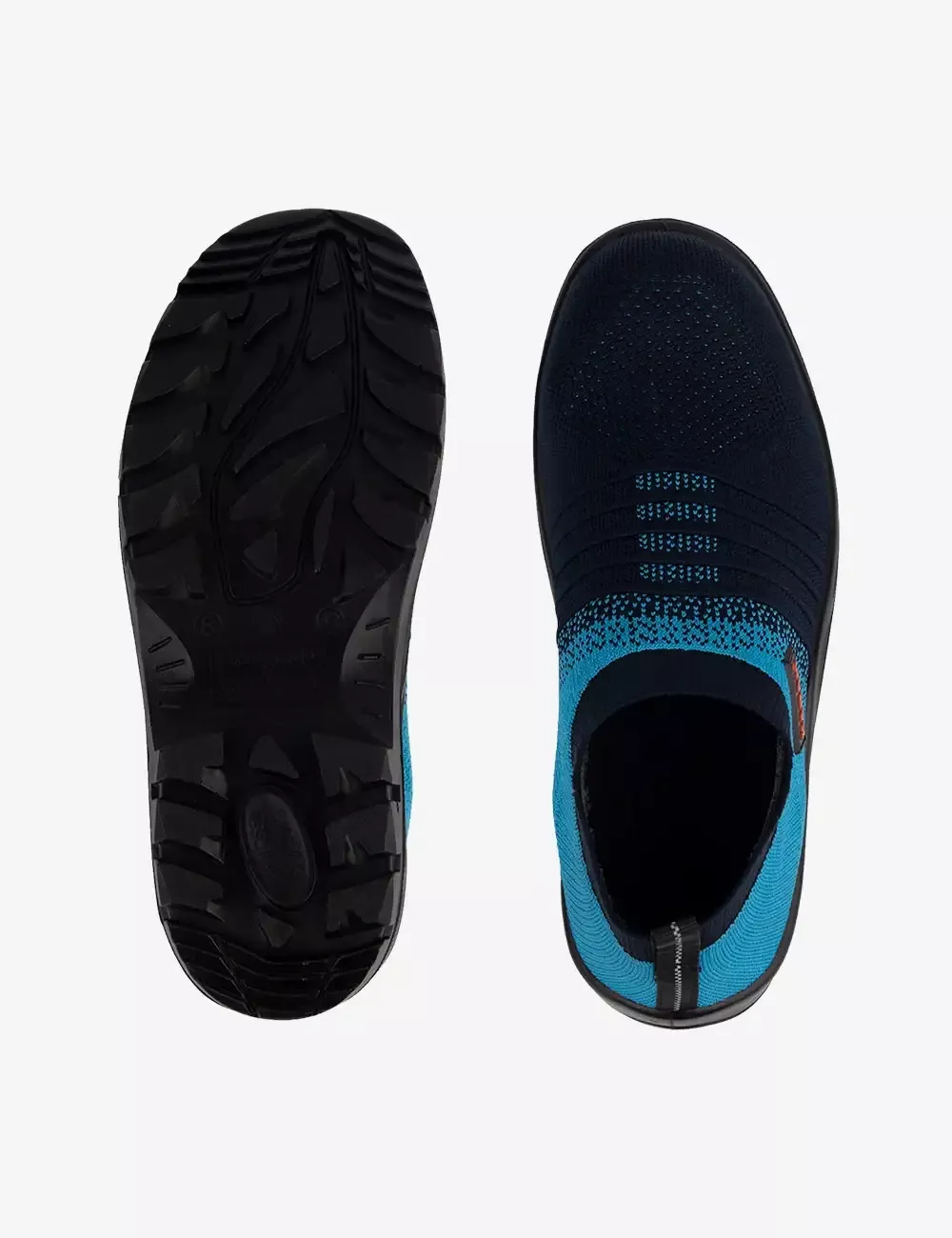 Flytex Black and Blue Sporty Slip-On Safety Shoes, FS203FN(FWSAMN)