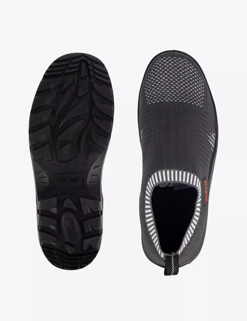 Flytex Grey Sporty Slip-On Safety Shoes, FS201FN(FWSAMN)