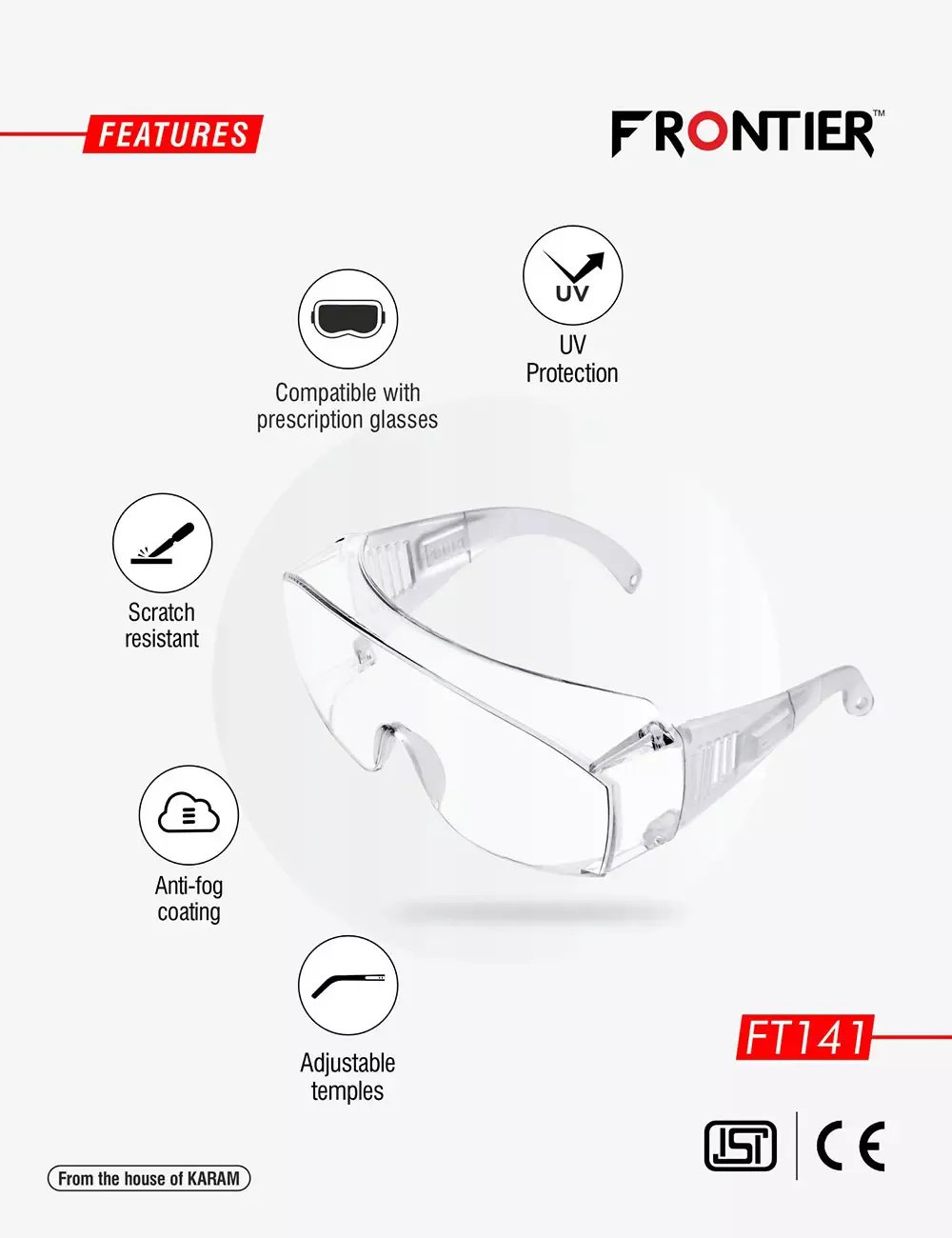 Frontier Eye Protection, FT141