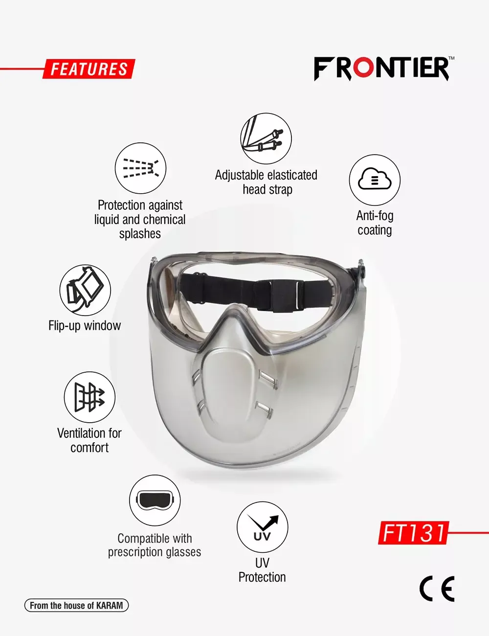 Frontier Eye Protection, FT131