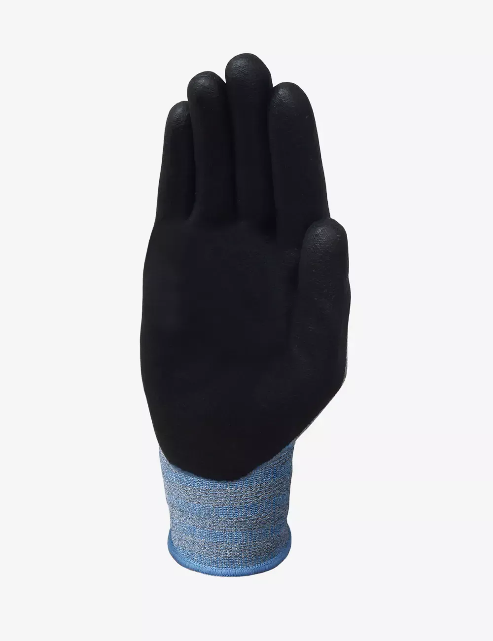 BLACK+DECKER Grey & Black Safety Nitrile Coated Gloves, Size-L BXPG0330IN