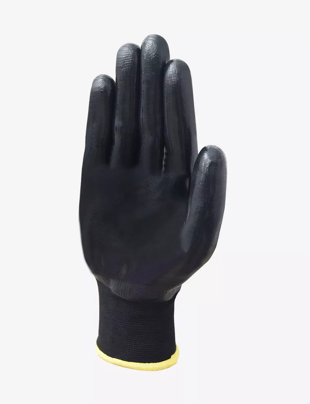 BLACK+DECKER Black Nitrile Hand Gloves, Size-L BXPG0345IN