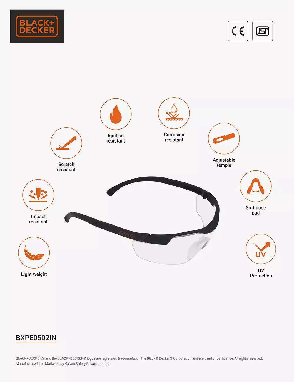 Safety Spectacles, BXPE0502IN
