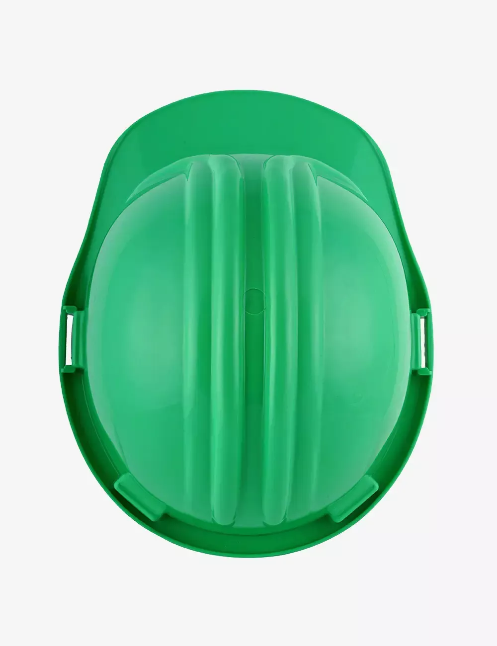 Safety Helmet with Protective Peak and Ratchet Type Adjustment, PN581