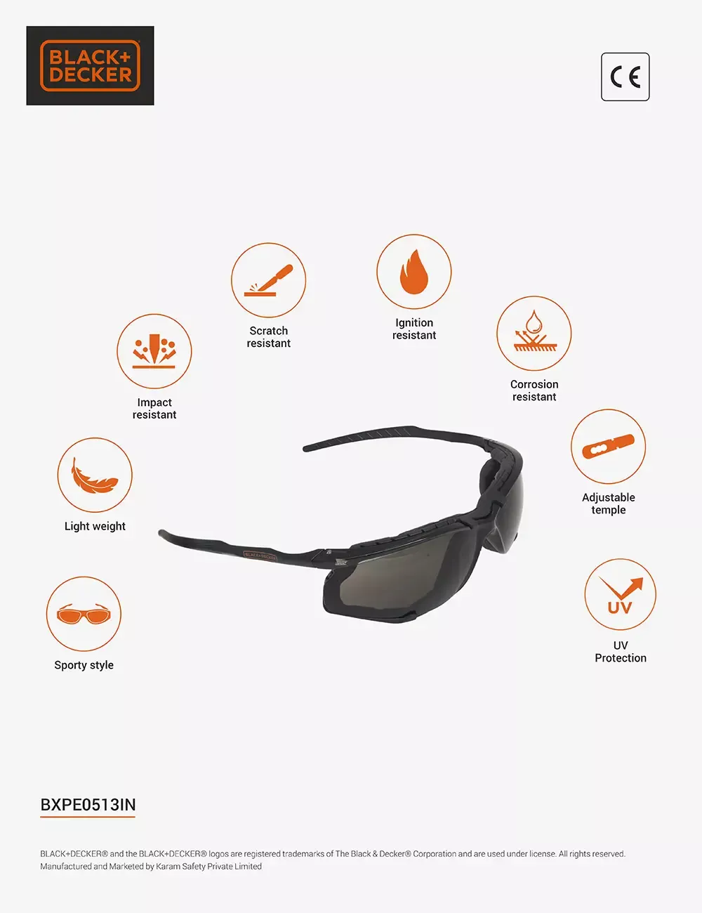 Safety Spectacles, BXPE0513IN