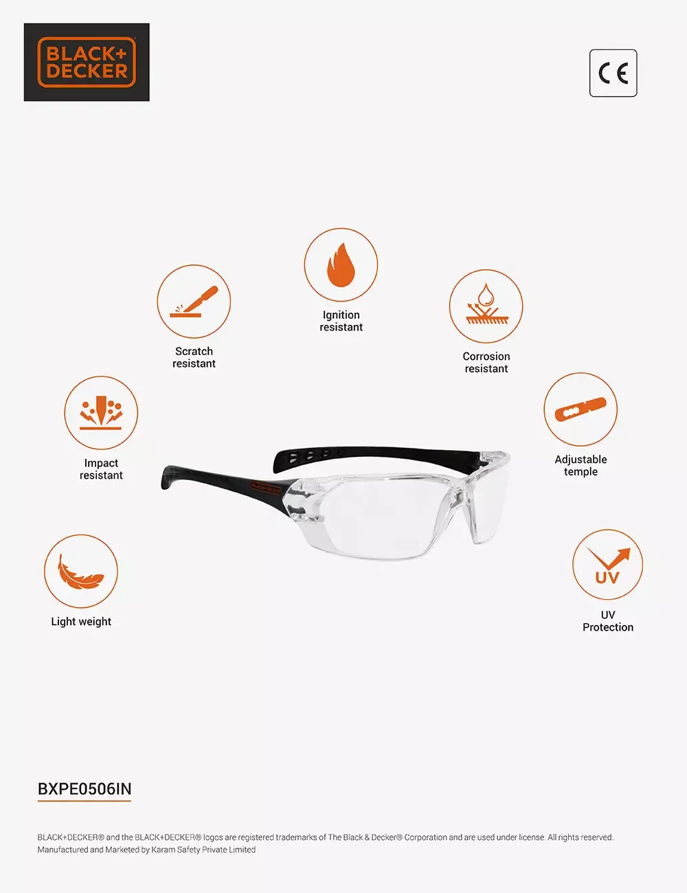 Safety Spectacles, BXPE0506IN