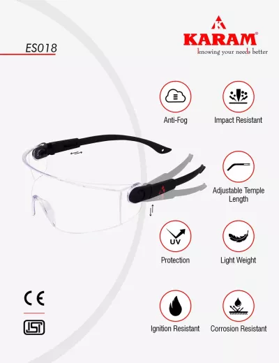 Executive Choice Spectacles, ES018(CLEAR/ANTIFOG)