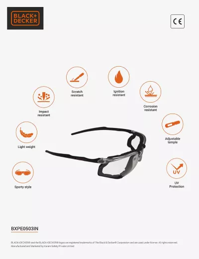 Safety Spectacles, BXPE0503IN