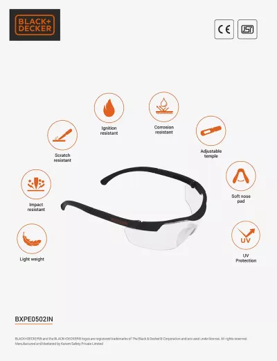 Safety Spectacles, BXPE0502IN
