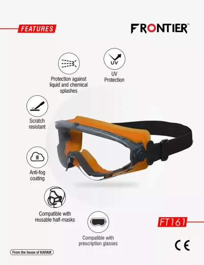 Chemical Splash Goggles, FT161