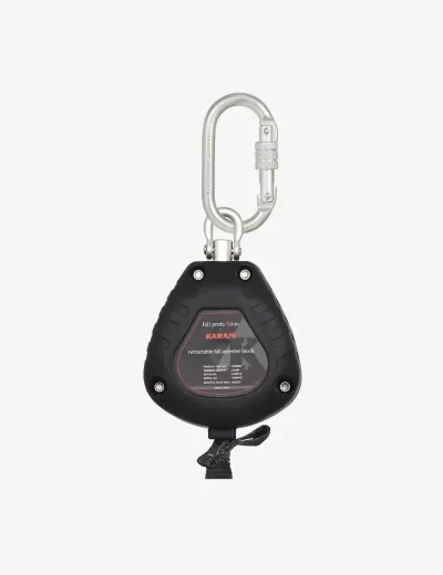 KARAM Retractable Block with Webbing 2 Meter with Steel Snap Hook, PCWB02(PN112_PN131N)