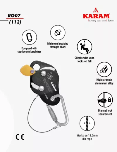 KARAM Rope Grab, RG07(113)