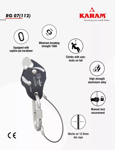 Rope Grab RG07 with Karabiner