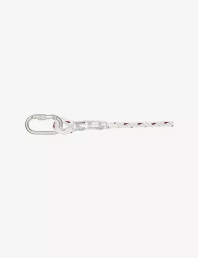 KARAM 2 m, Work Positioning Lanyard with Rope Grab RG03 and Protective Sleeve