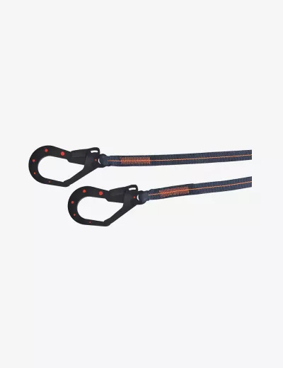KARAM 2 m, Dienoc E.A. Forked Lanyard with Dielectric Hooks PN166, PN361(30)(DE)(2.0M)