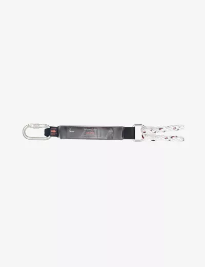 KARAM 2 m, Forked Lanyard with Energy Absorber Both Side Hook PN136 (Aluminium), PN351(A)(2.0M)