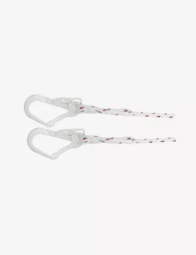 KARAM 2 m, Forked Lanyard with Energy Absorber One Side Hook PN113 and Other Side Hook PN131, PN351(113_131)(2.0M)