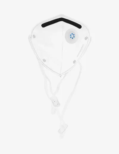 FFP2 SL NR D Pollution Resistant Disposable Face Respirator with Adjustable Headband and Exhalation Valve, RFH12+