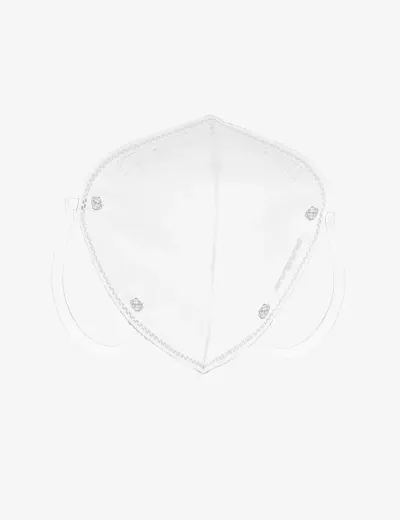 FFP1 S Disposable Face Respirator with Ear Loops, RF01