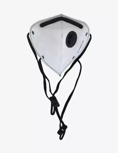 FFP1S NR D Disposable Face Respirator with Adjustable Headband and Exhalation Valve, RFH11+