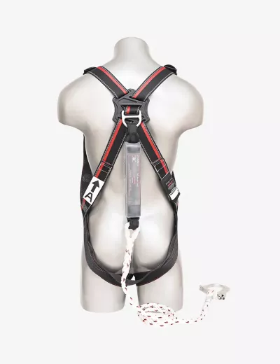 KARAM Rhino Harness PN23 with Energy Absorbing Twisted Rope Lanyard 2 meters