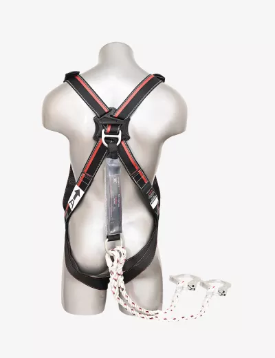 KARAM Rhino Harness PN23 with PN351 Forked Lanyard with Energy Absorber with Hook PN131N