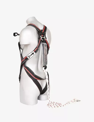 KARAM Rhino Harness PN12 with Energy Absorbing Twisted Rope Lanyard