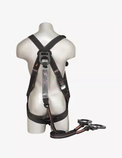 KARAM DIENOC Dielectric Non-Conductive Harness with DIENOC E.A Forked Lanyard, PN22(DE)(PN361)(30)(DE)(000_166)(2.0M)