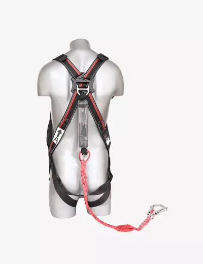 KARAM Rhino Harness PN22 with PN306N(PP) Energy Absorbing Twisted Rope Lanyard