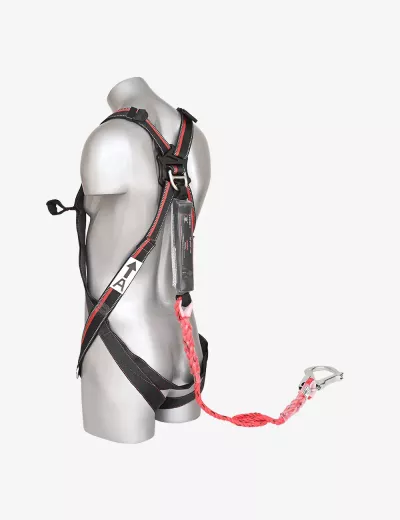 KARAM Rhino Harness PN22 with PN306N(PP) Energy Absorbing Twisted Rope Lanyard