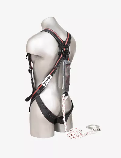 KARAM Rhino Harness PN21 with Energy Absorbing Twisted Rope Lanyard