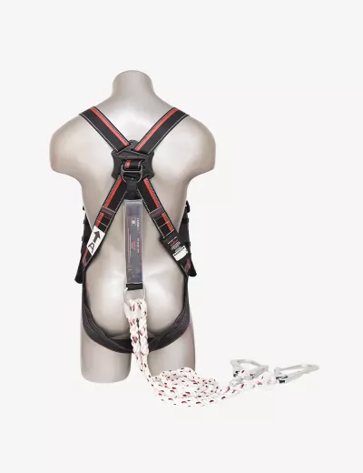 KARAM Rhino Harness PN21 with PN351 Forked Lanyards with Energy Absorber Hook PN131N