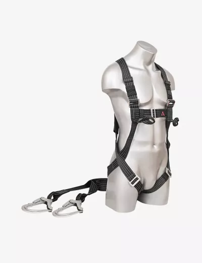 KARAM Nospark Harness with PN361 Forked Lanyards with Energy Absorber, PN22(AS)(PN361N)(000_131N)(2.0M)