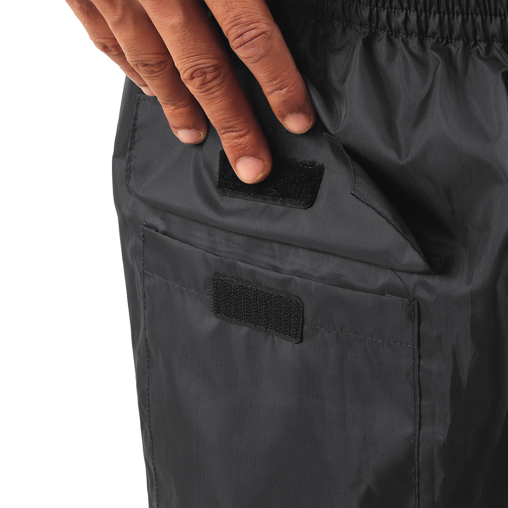 ARCUS Polyester Waterproof Rainwear Suit I Detachable Hood I Jacket Pant Set
