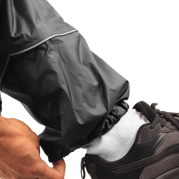 STRATUS Waterproof Rainwear Suit I Hooded Polyester Jacket Pant Set I Seam Sealed Raincoat