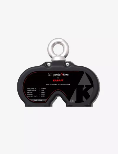 Retractable Fall Arrest Webbing Block, ALWB2X2
