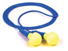 3M™ E-A-R™ Push-Ins™ Earplugs 318-1001, Corded, Poly Bag, 400 Pair/Case