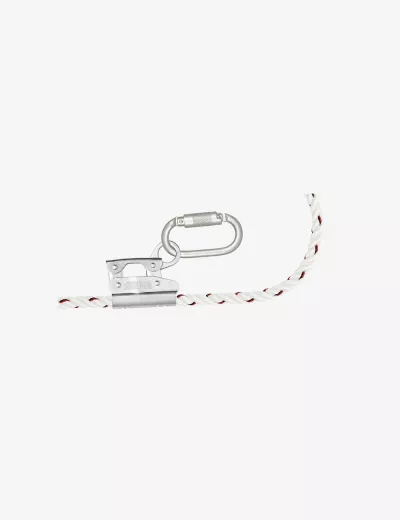 KARAM 2 mtr Twisted Rope, Work Positioning Lanyard with Grip Adjuster RG03