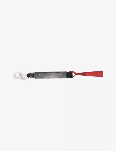 KARAM 1.5 m, Energy Absorbing 44mm Webbing Lanyard One Side Hook PN121 and Other Side Hook PN131N, PN329(1.5M)