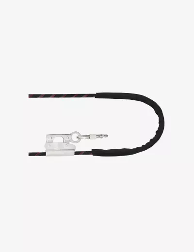 KARAM 2 m, Work Positioning Lanyard with Grip Adjuster RG03, Protective Sleeve, PN112 + PN136, PN245(PR)(112_136)(2.0M)