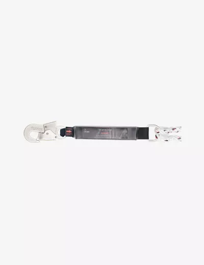 KARAM, Forked Lanyard with Energy Absorber One Side Hook PN121 and Other Side Hook PN131