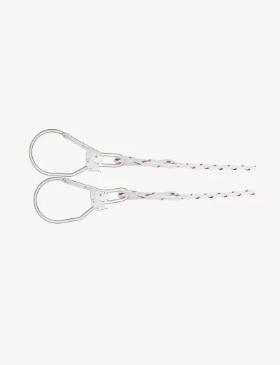 KARAM, Forked Lanyard with Energy Absorber and Connectors PN112 & PN132