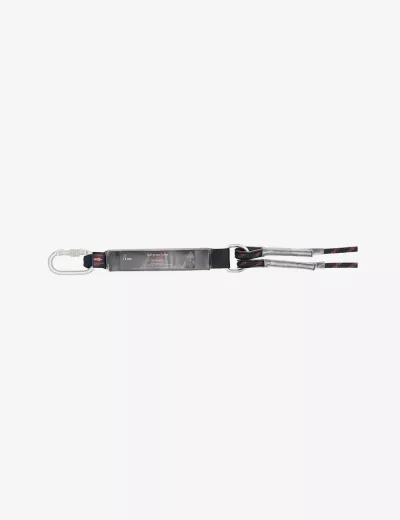 KARAM, Forked Lanyard with Energy Absorber and Connectors PN112 & PN136