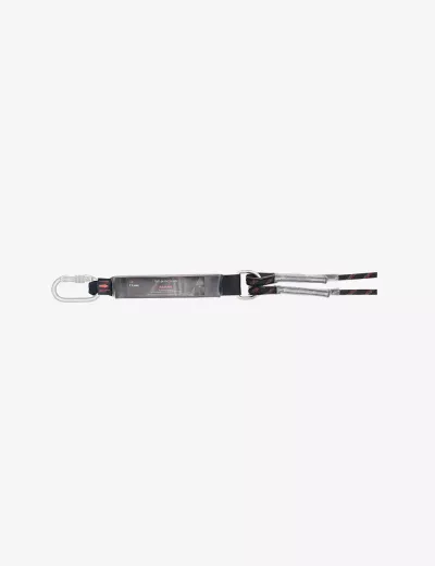 KARAM 1.8 m, Forked Lanyard with Energy Absorber and Connectors PN112 & PN138, PN341(112_138)(1.8M)