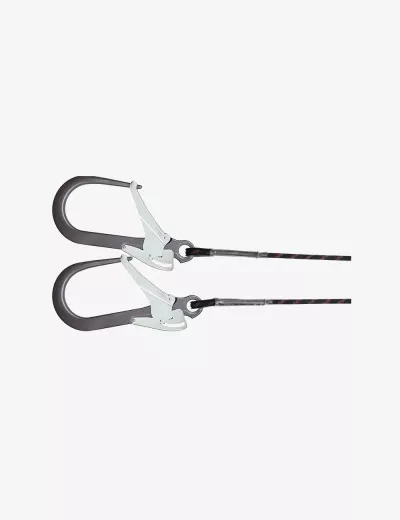 KARAM 1.8 m, Forked Lanyard with Energy Absorber and Connectors PN112 & PN138, PN341(112_138)(1.8M)