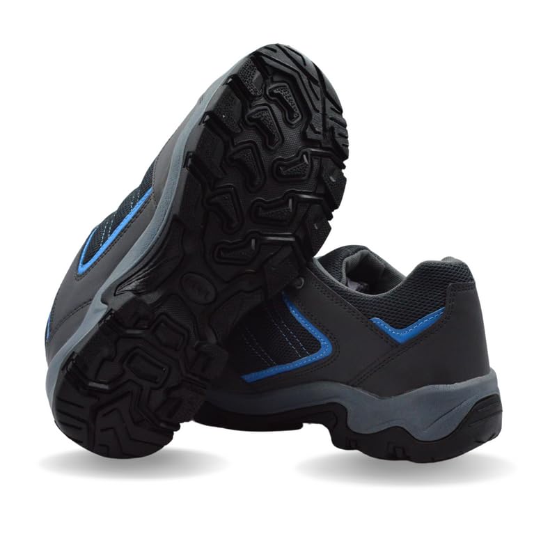 FUEL Rugged Wings Industrial Nitrile Rubber Sole Safety Shoes with 200J Toe Protection for Men