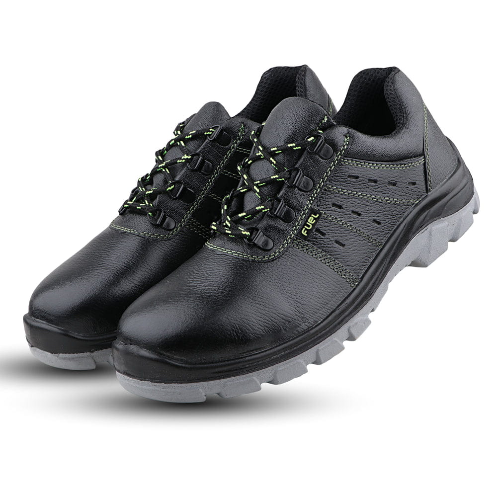 FUEL Imptus PU Single Density Industrial Safety Shoes for Men with 200J Steel Toe