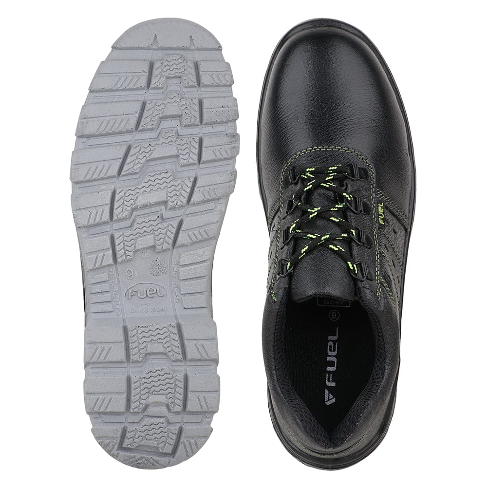 FUEL Imptus PU Single Density Industrial Safety Shoes for Men with 200J Steel Toe