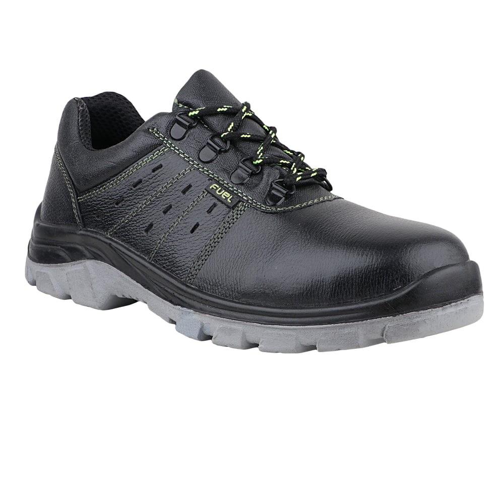 FUEL Imptus PU Single Density Industrial Safety Shoes for Men with 200J Steel Toe